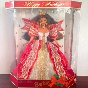 1997 Holiday Barbie Special Edition 10th Anniversary NIB Mint